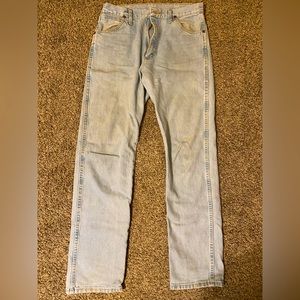 Men’s Wrangler White-washed Jeans 32x34